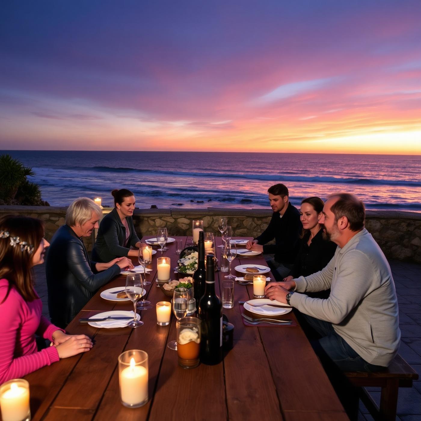 Community dinner at Casa Mestra